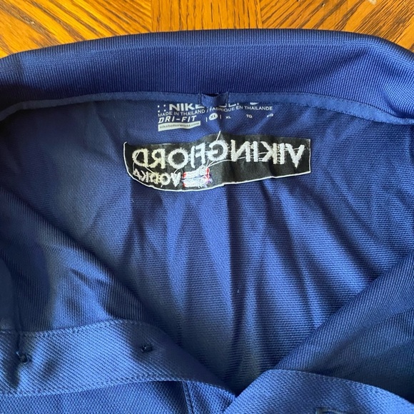 NEW Nike LS Dri-FIT Tech Golf Polo Shirt Men's - XL - Blue - Picture 9 of 13